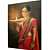 Prosperity Indian lady painting - front_view