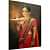 Prosperity Indian lady painting - top_view
