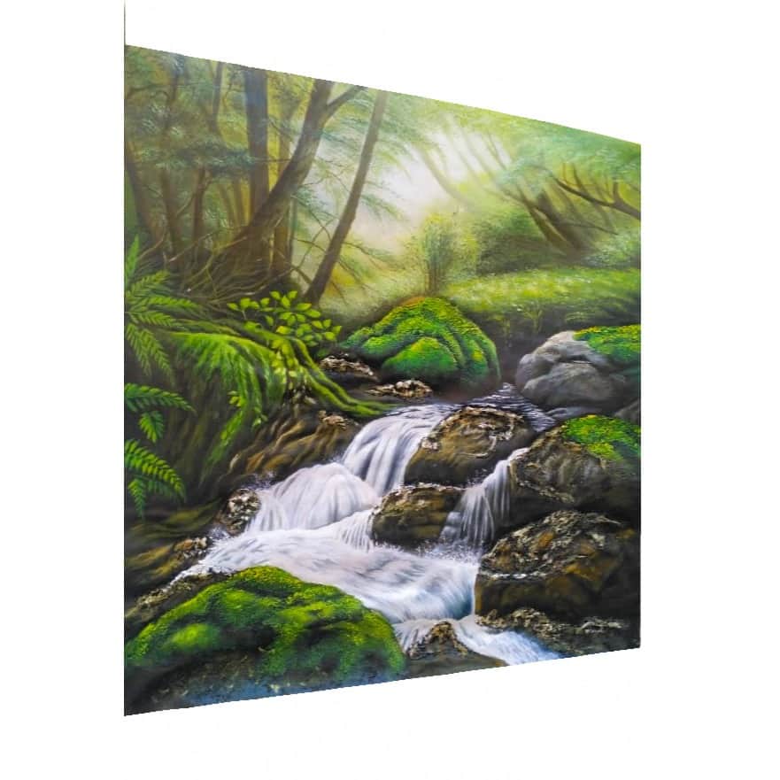 Beauty Of Nature painting - top_view