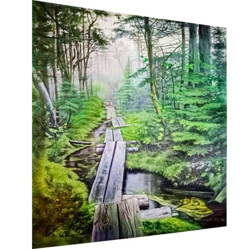 Beautiful nature painting