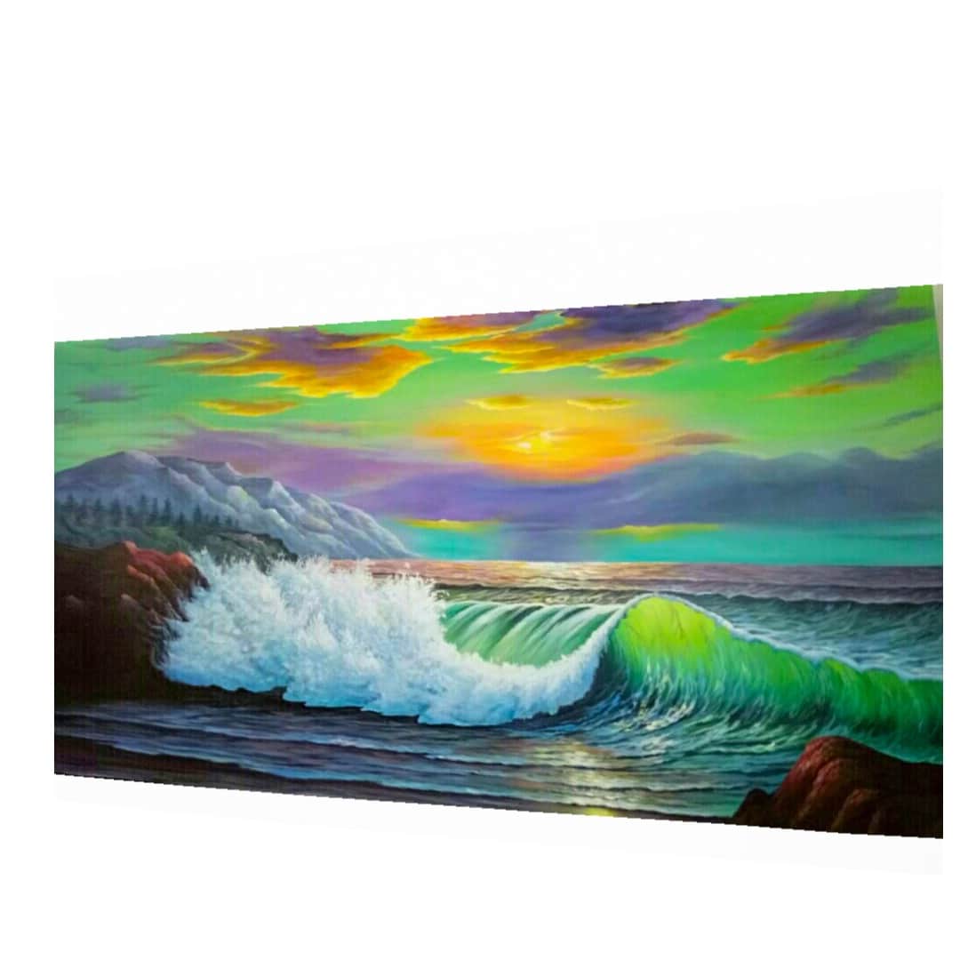 Beauty of sea painting - left_view