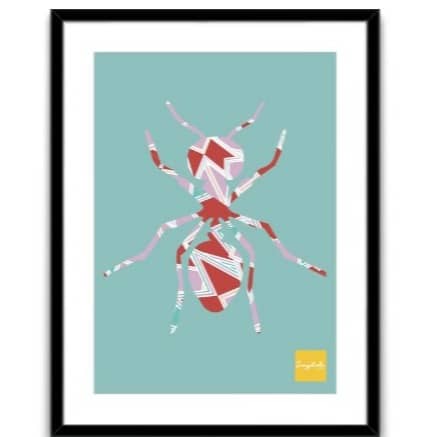 Spider wall art