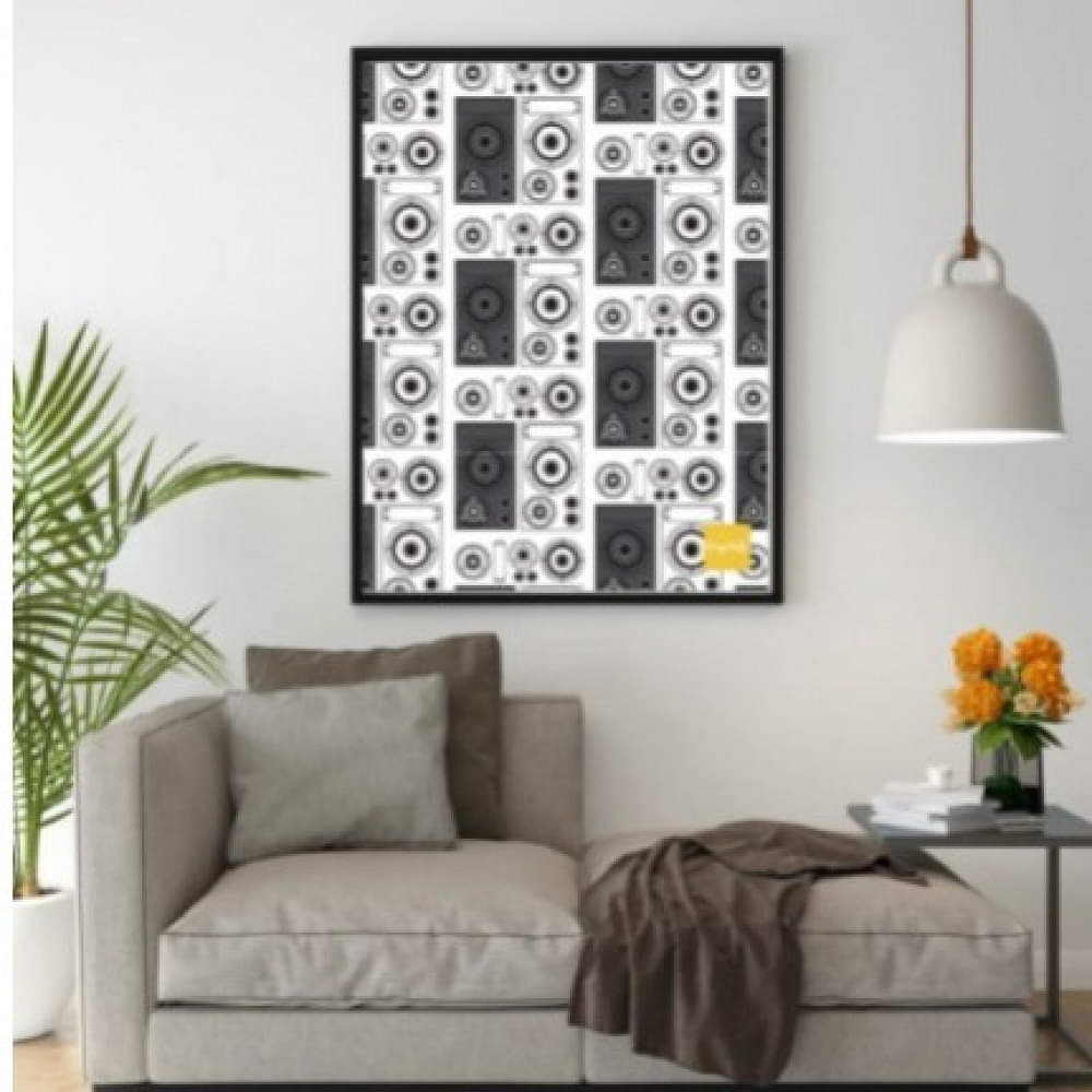 Boombox wall art decor - photo