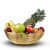 Tuxédo Decorative Gold Basket - front_view