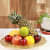 Tuxédo Flat Fruit Steel Basket - left_view