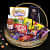 Tuxédo Elegant Basket Steel Decorative Basket - left_view