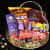 Tuxédo Dome Basket Decorative Basket - left_view