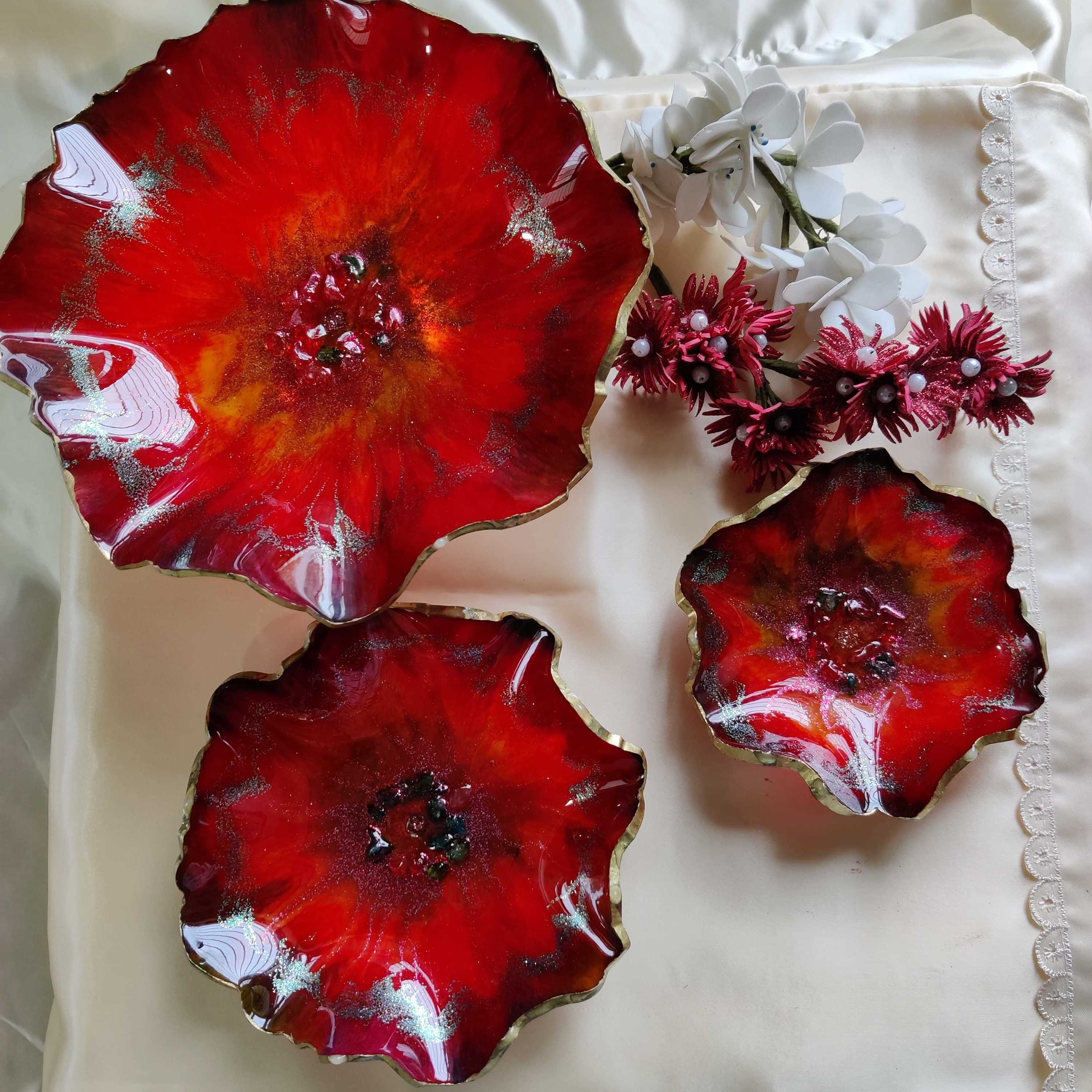 RESIN PLATTER SET - photo