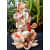 Lord Ganesha sitting on Lotus statue - left_view