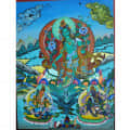 Green tara maa Painting - photo