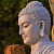 Serene Buddha statue - rear_view