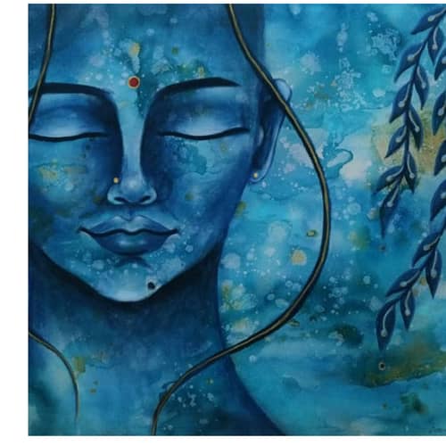 Peaceful journey Painting