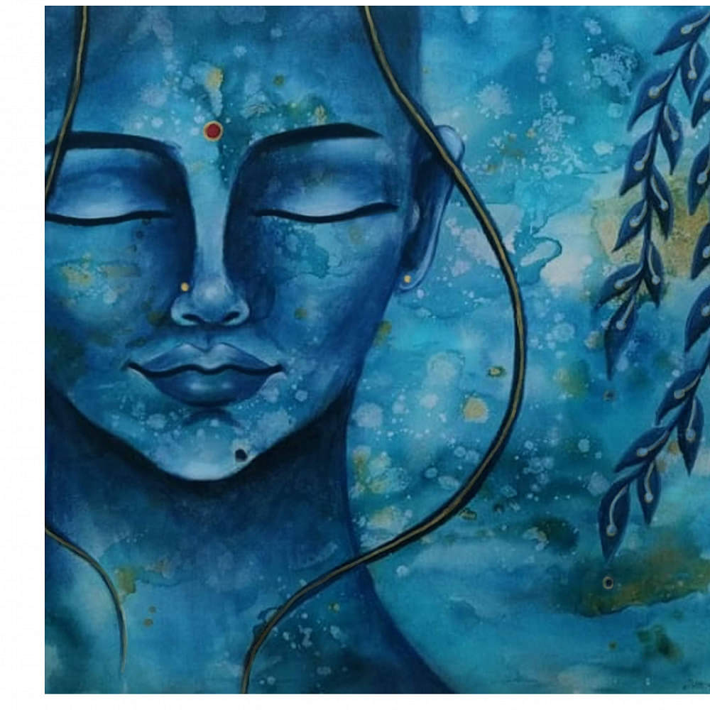 Peaceful journey Painting - photo