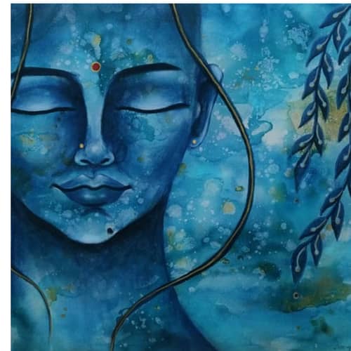Peaceful journey Painting