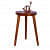 Solid Wood Coffee Table - front_view