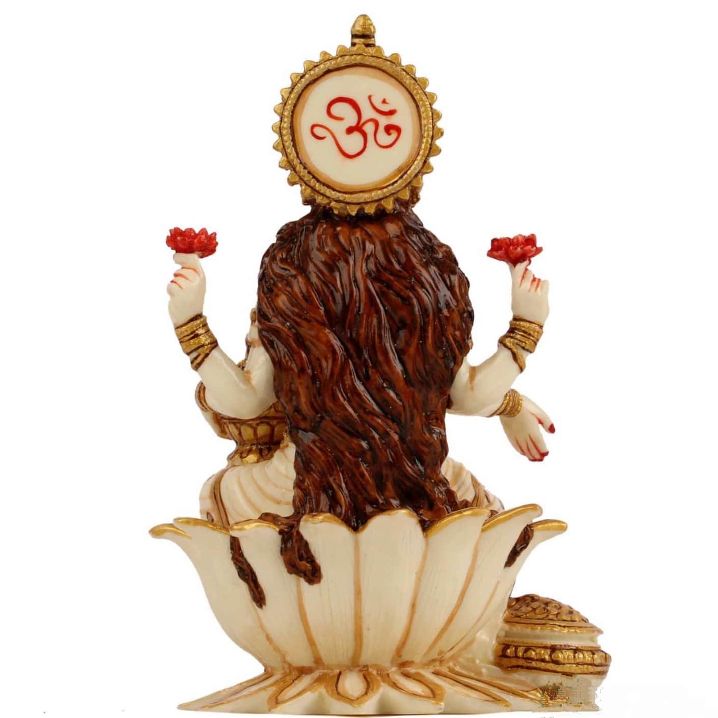 Goddess Lakshmi Idol - rear_view