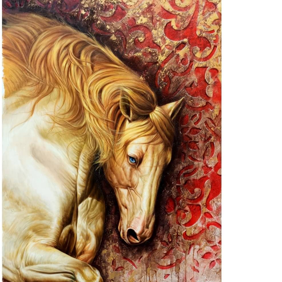Vastu Art Horses Painting