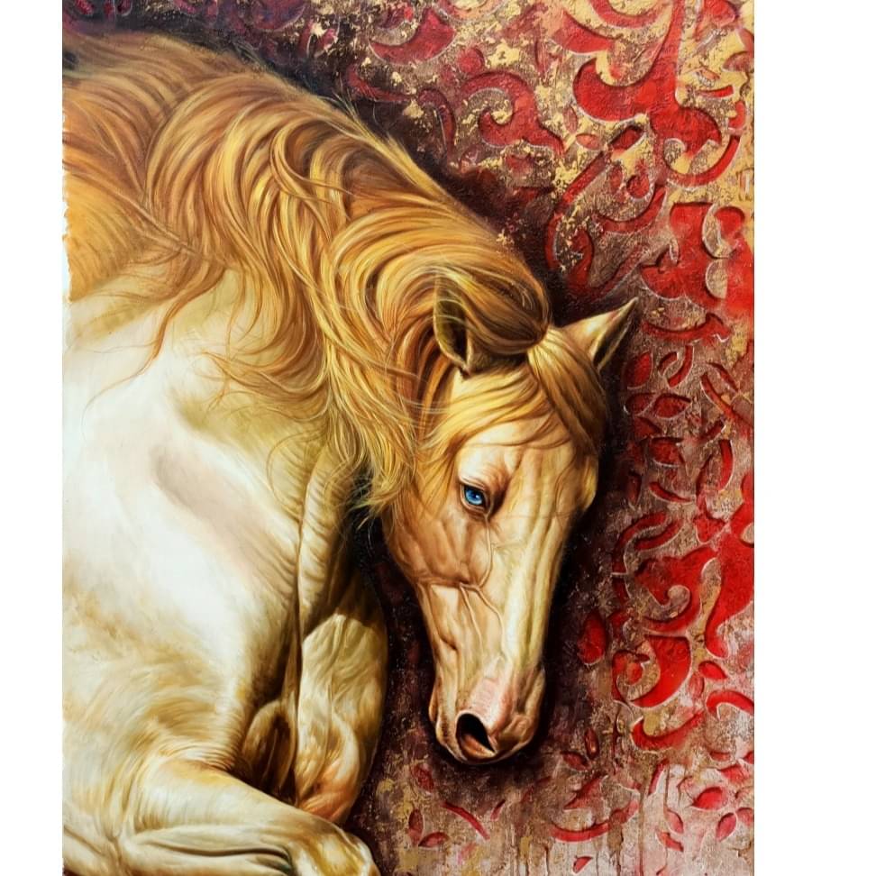 Vastu Art Horses Painting