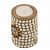 Wooden Candle Holder white cutting Stone Set of 3 Wood - left_view