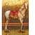 The Royal Horse White I Wall Painting - front_view