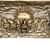 7 Horse Mural Golden Brown - front_view