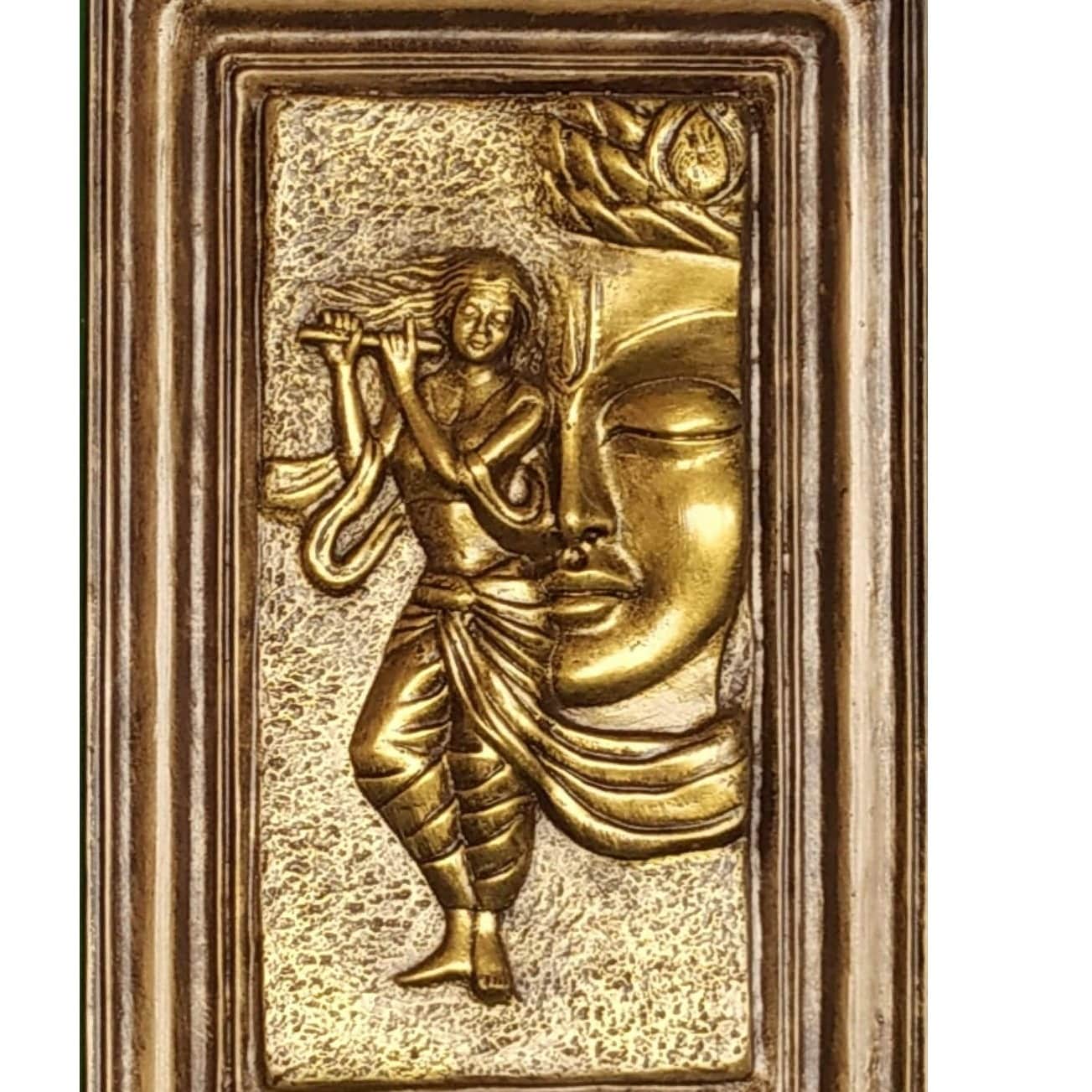 Lord Krishna Mural - rear_view
