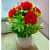 Artificial Flower Plant (Red) - top_view