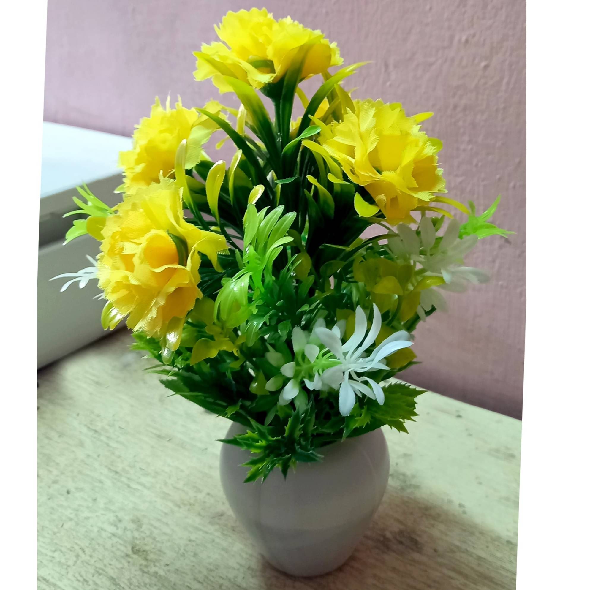 Artificial Flower Plant (Yellow)