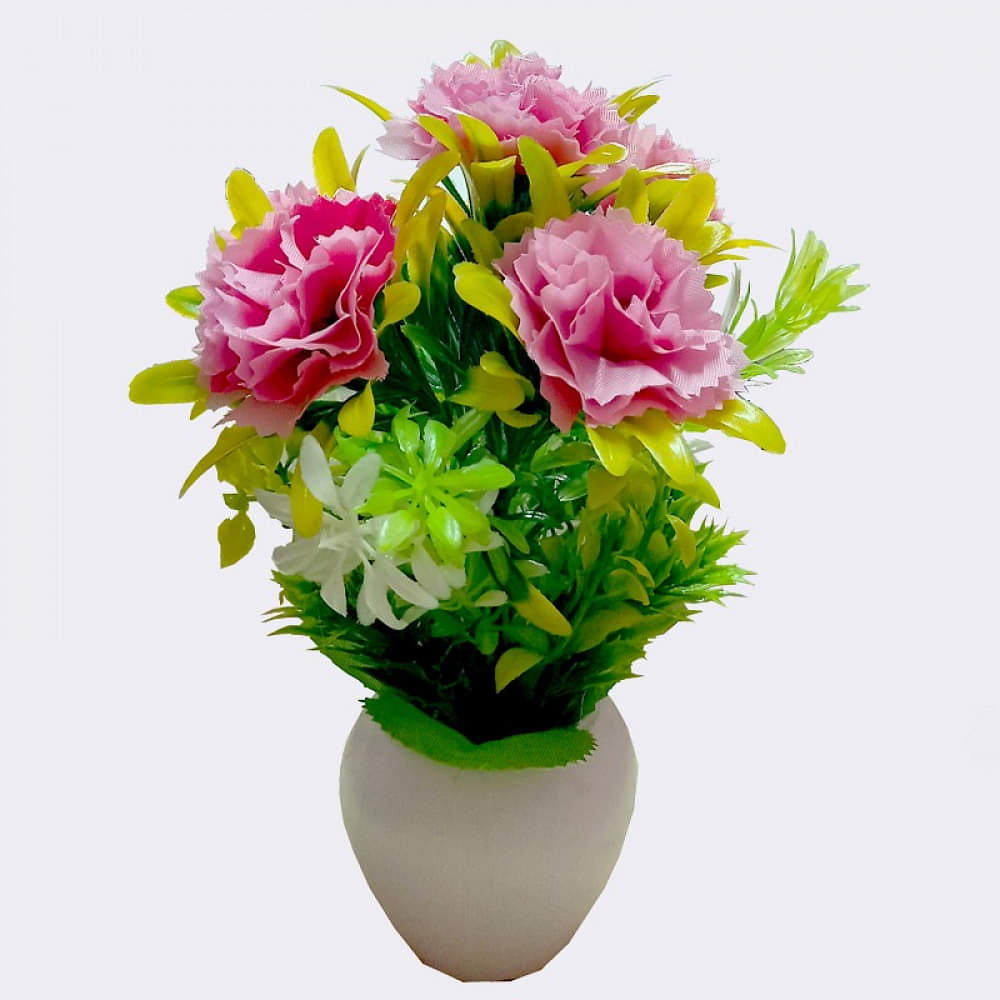 Artificial Flower Plant (Pink) - photo