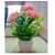 Artificial Flower Plant (Pink) - rear_view