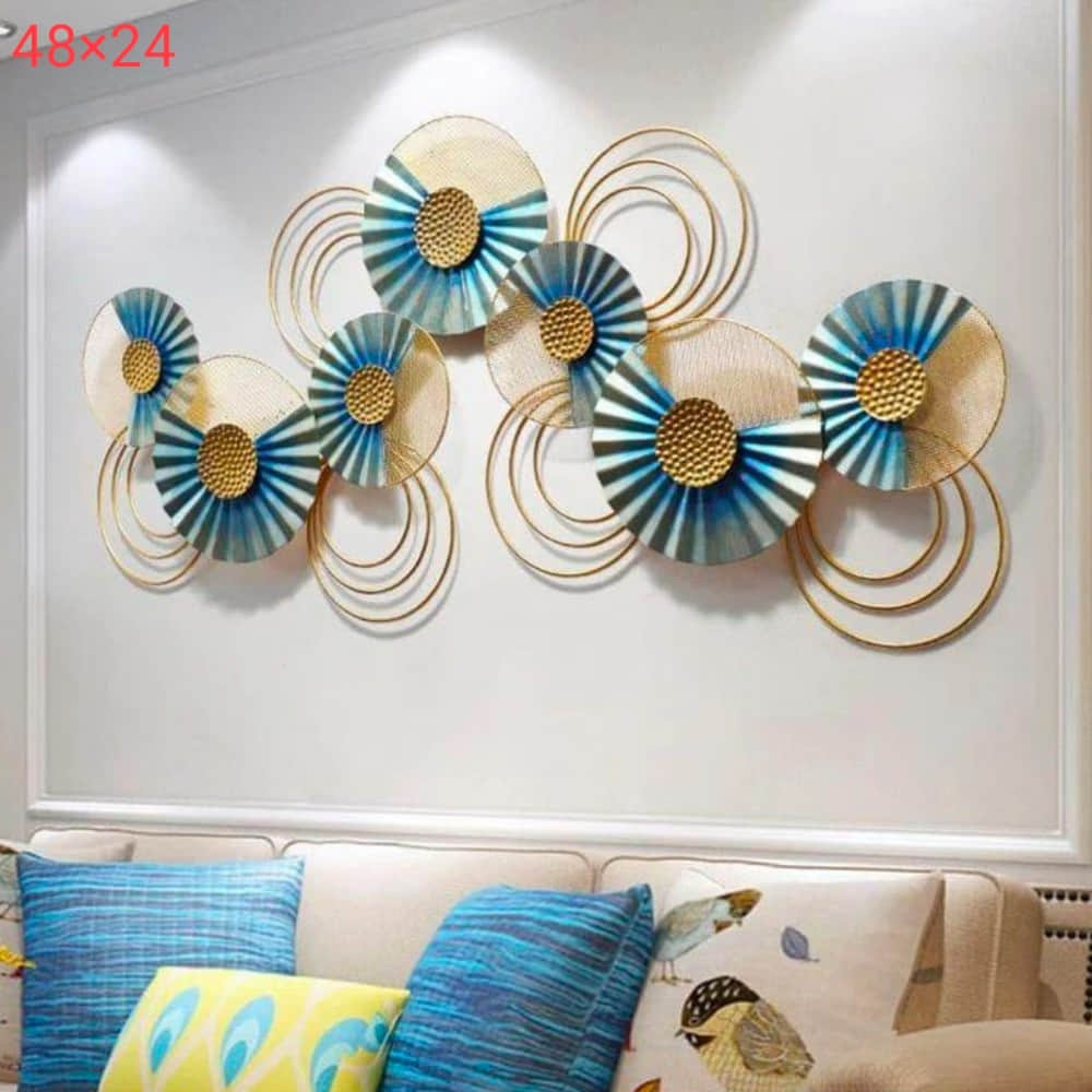 Ring Plates Metal wall Art - photo