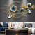 Floral Bail Metal Wall Art - rear_view