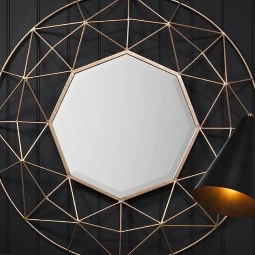 Web Metal wall Art - rear_view