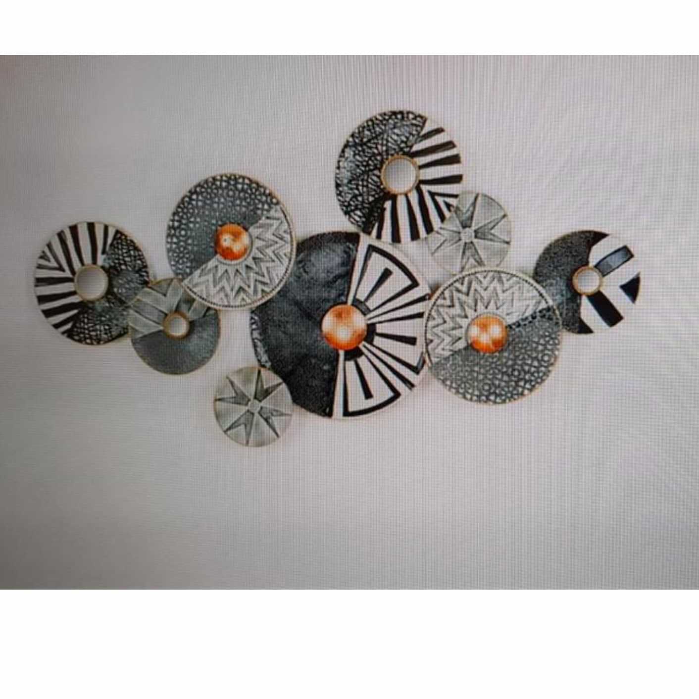 Circular Discs Metal wall Art - photo