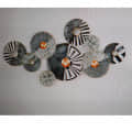 Circular Discs Metal wall Art - front_view