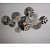 Circular Discs Metal wall Art - front_view