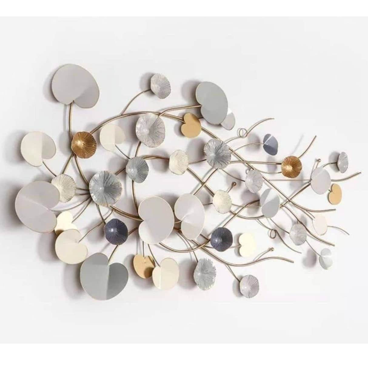Aquatic Tranquility Metal wall Art - top_view