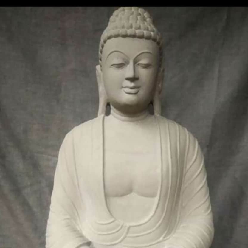 Buddha statue by Sky Art Gallery - rear_view