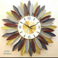 Metal wall Art clock - top_view
