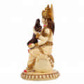 Lord Saraswati Statue Fine Gold Plating - right_view
