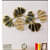 Copper & dark green Metal Wall Art - photo