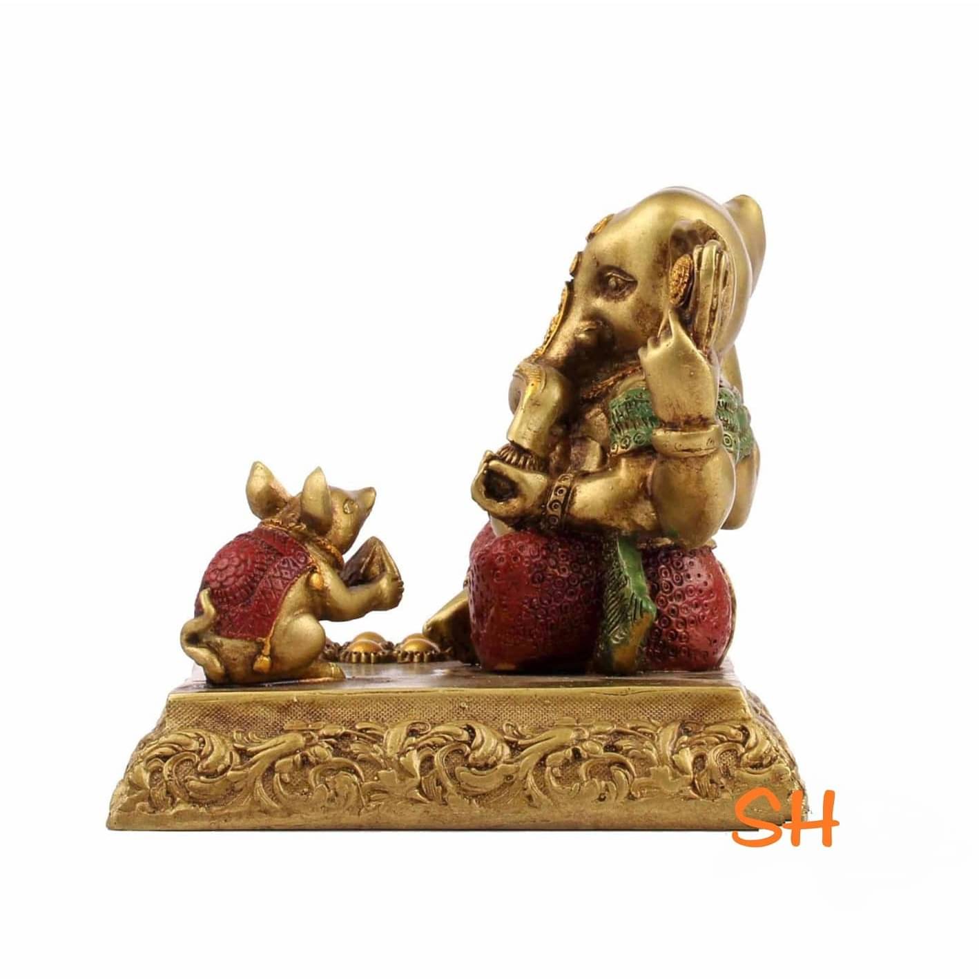 6*5 Ganesh with Candle Holder, House Warming Gift