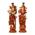 15" Radha Krishna Statue Idol - bottom_view
