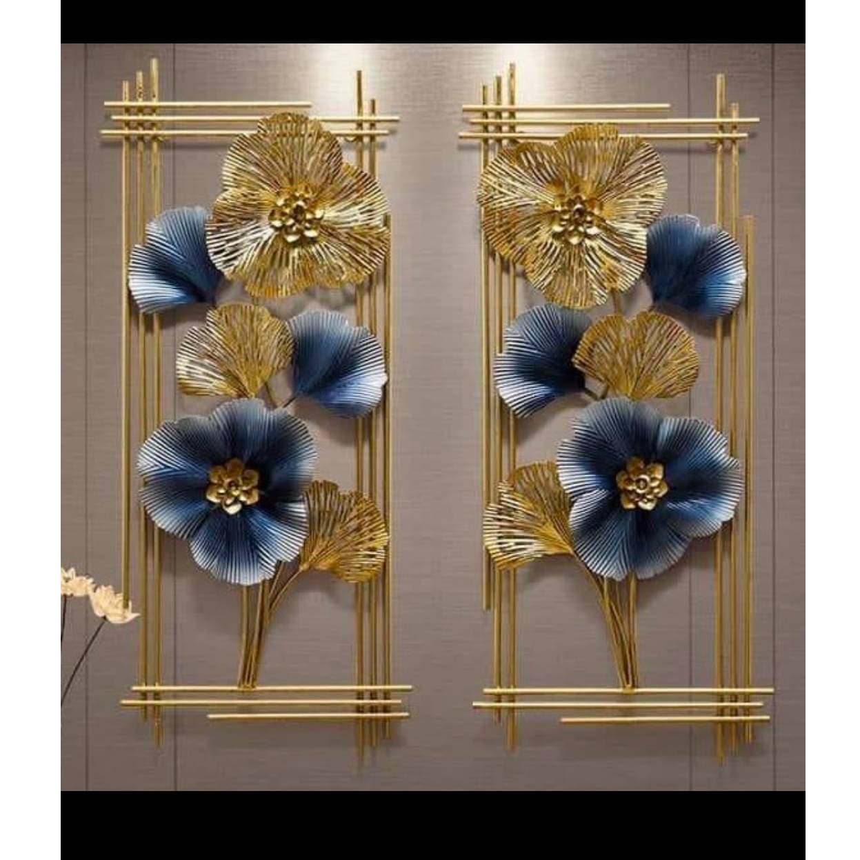 Beautiful Flower metal wall art  30x18 Inches