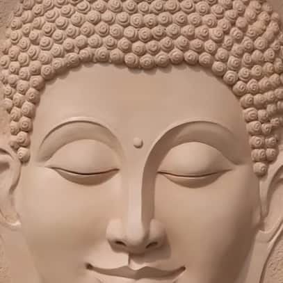BUDDHA MURAL FOR HOME - front_view