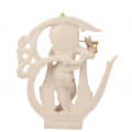 12" Om Krishna Statue Valentine Gift for him Krishna with Basuri Hare Krishna Bihari Balagopala Balakrishna Govinda Narayana Hindu Gift - rear_view