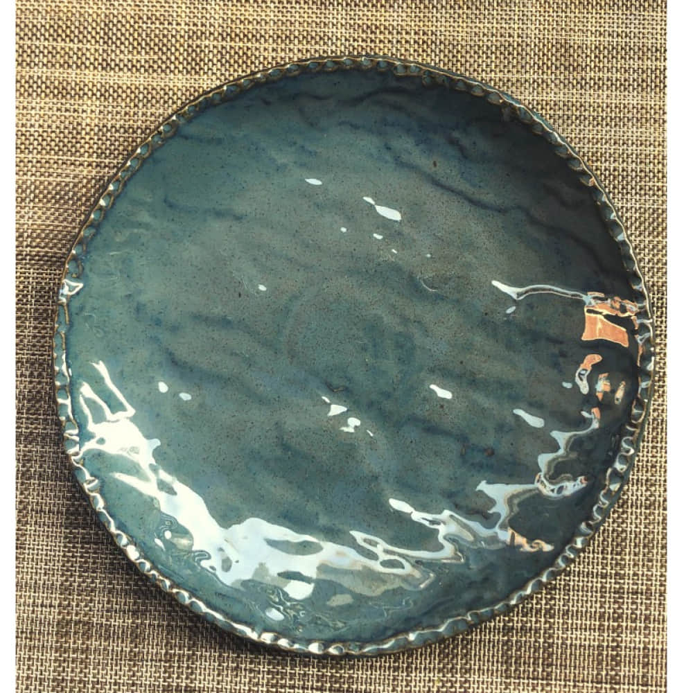 Basalt dinner plate - photo