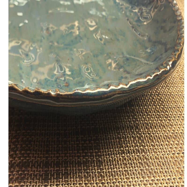 Basalt dinner plate