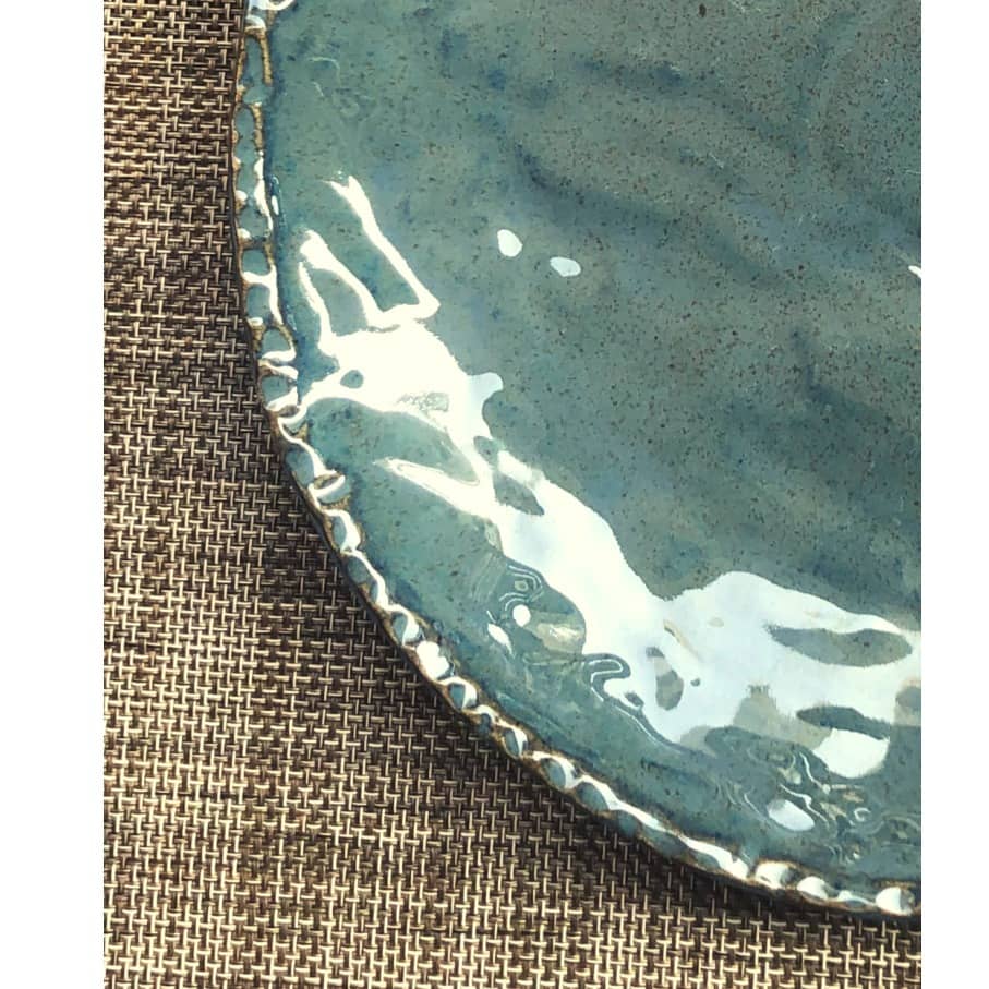 Basalt dinner plate