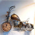 Decorative Vintage Wall Décor Bike with Clock Showpiece for Home Décor - photo